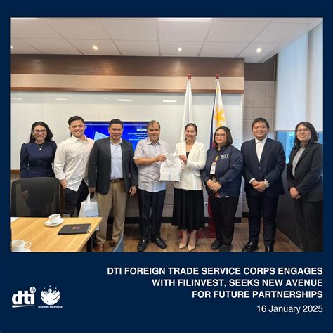 DTI Foreign Trade Service Corps’ Post .